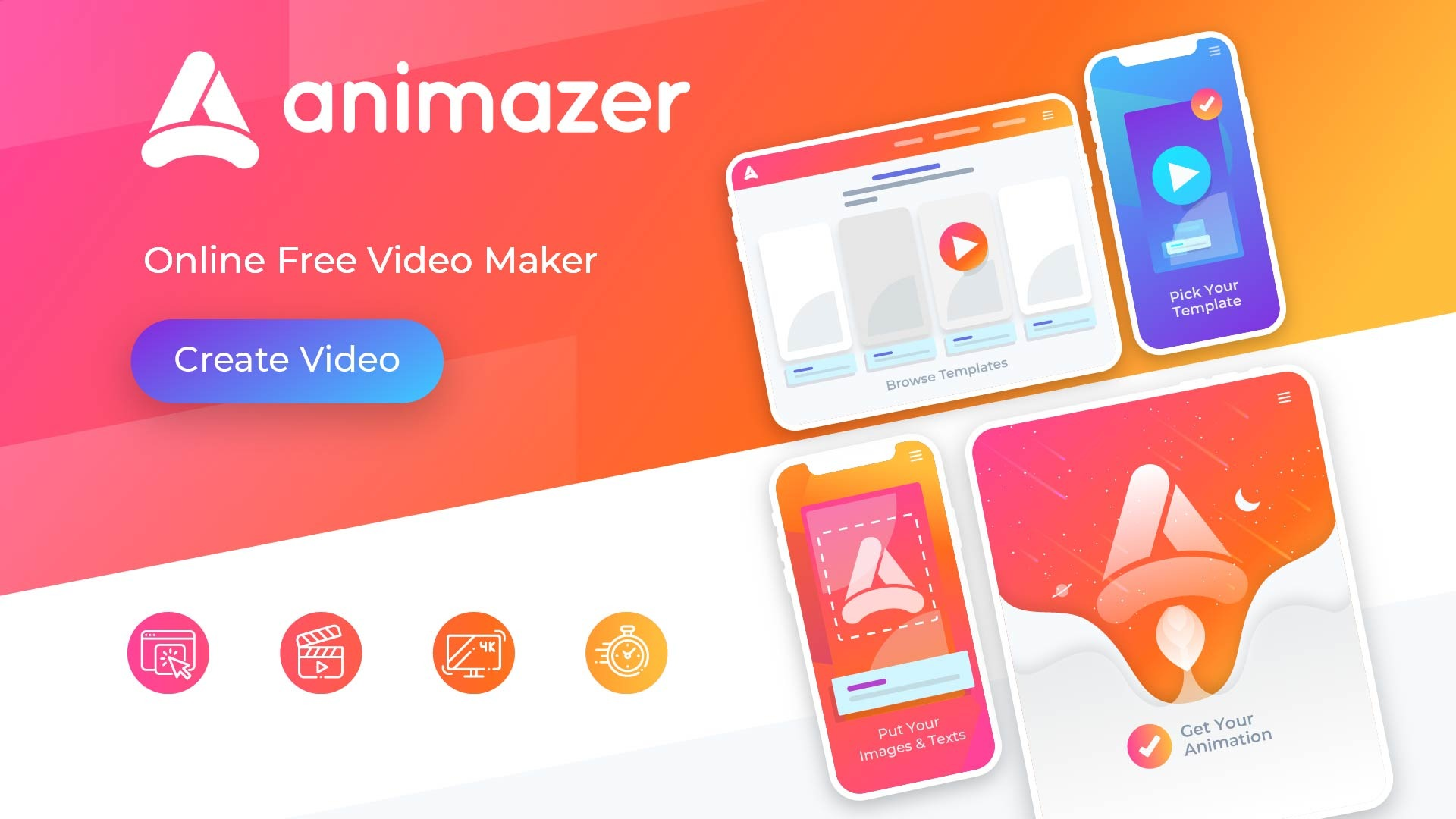 Video Maker, Make Videos and Animations Online